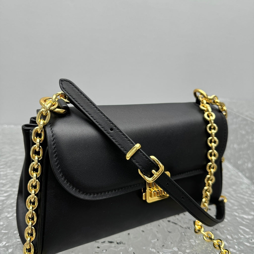 MIU MIU Leather Baguette Bag