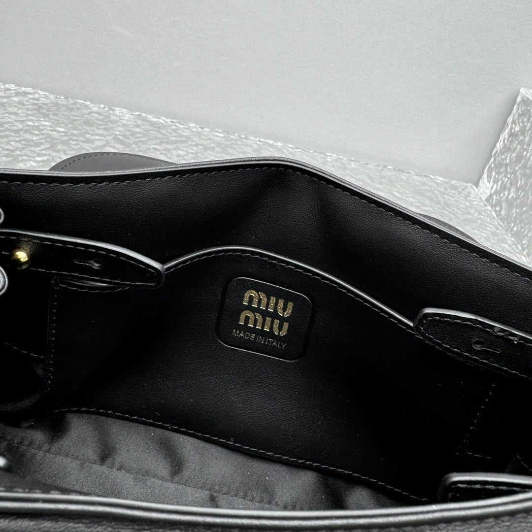 MIU MIU Leather Baguette Bag