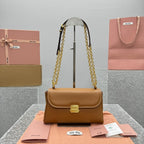 MIU MIU Leather Baguette Bag