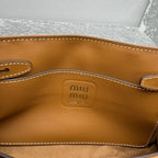 MIU MIU Leather Baguette Bag