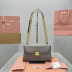 MIU MIU Leather Baguette Bag