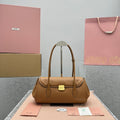 MIU MIU Leather Baguette Bag