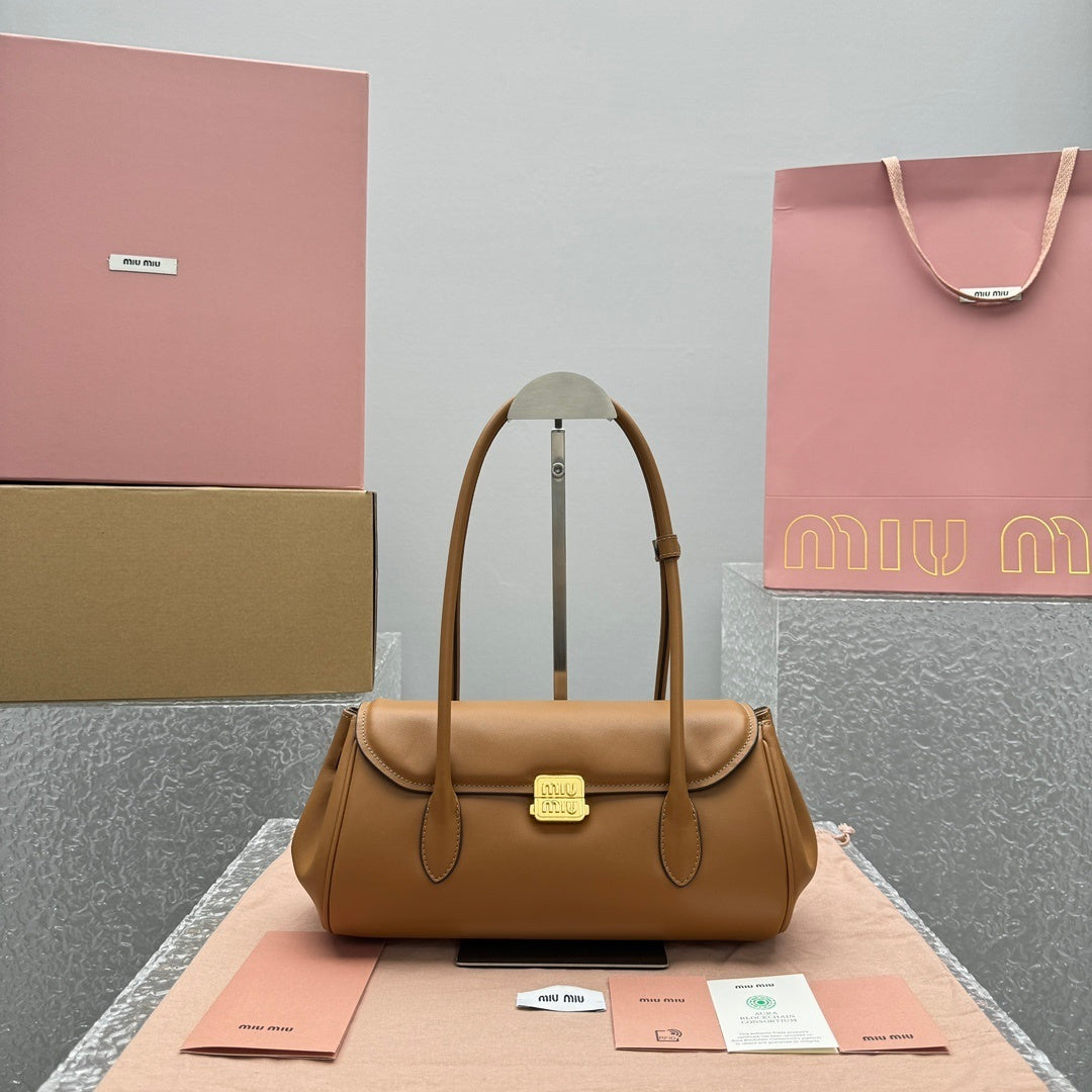 MIU MIU Leather Baguette Bag