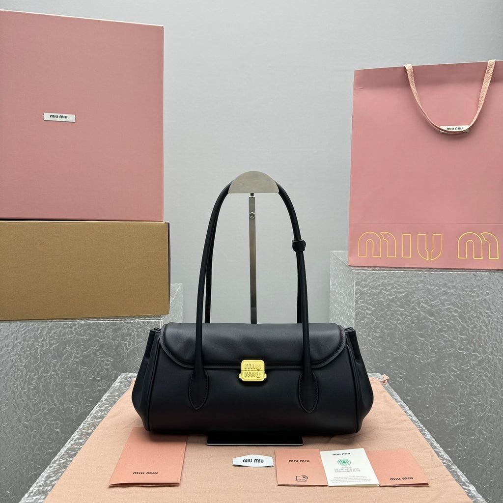 MIU MIU Leather Baguette Bag