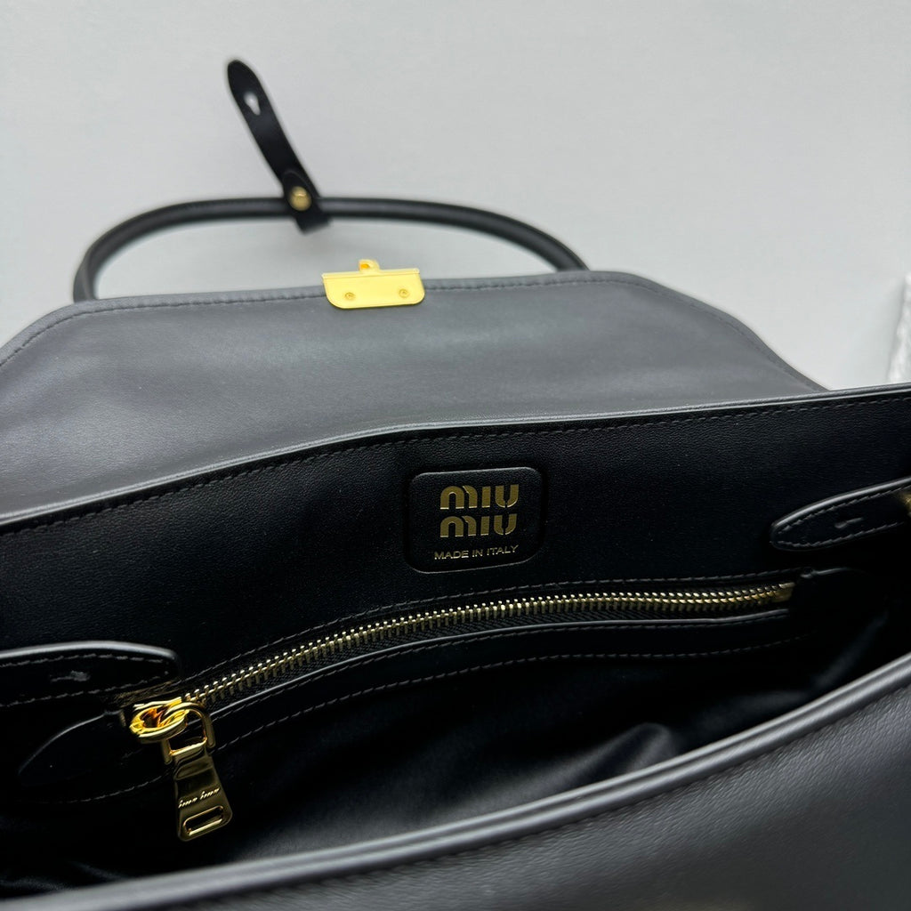 MIU MIU Leather Baguette Bag