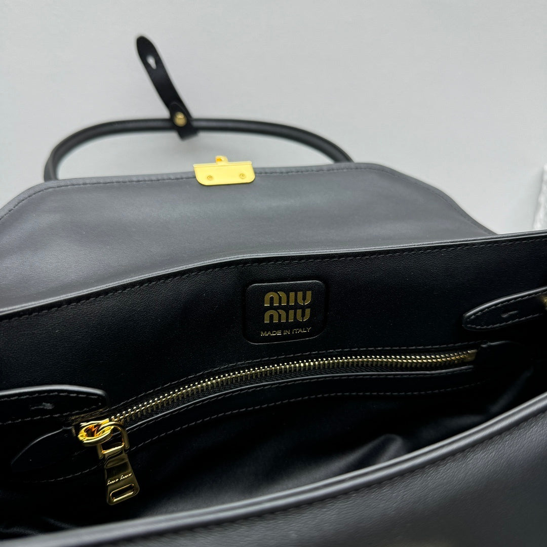 MIU MIU Leather Baguette Bag