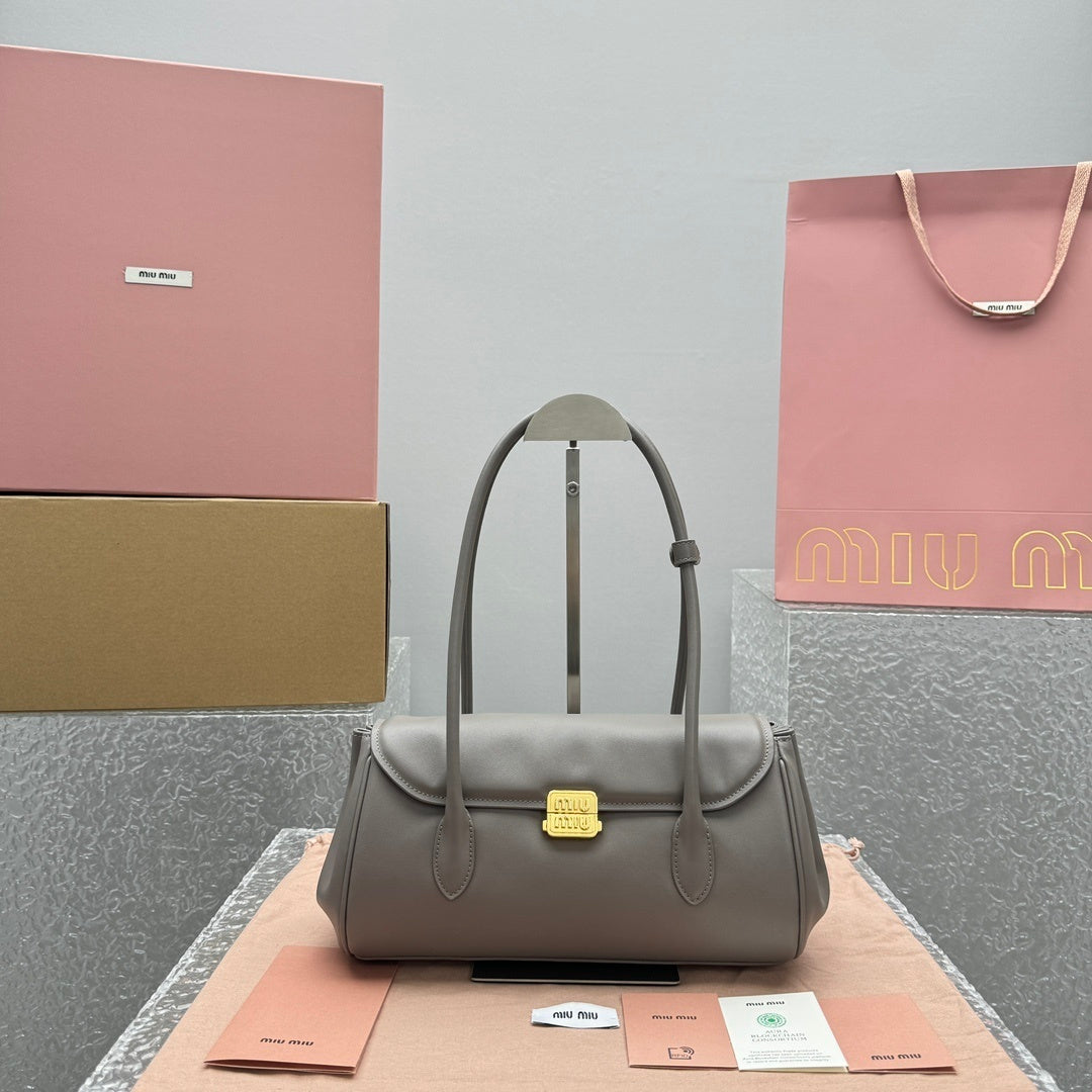 MIU MIU Leather Baguette Bag