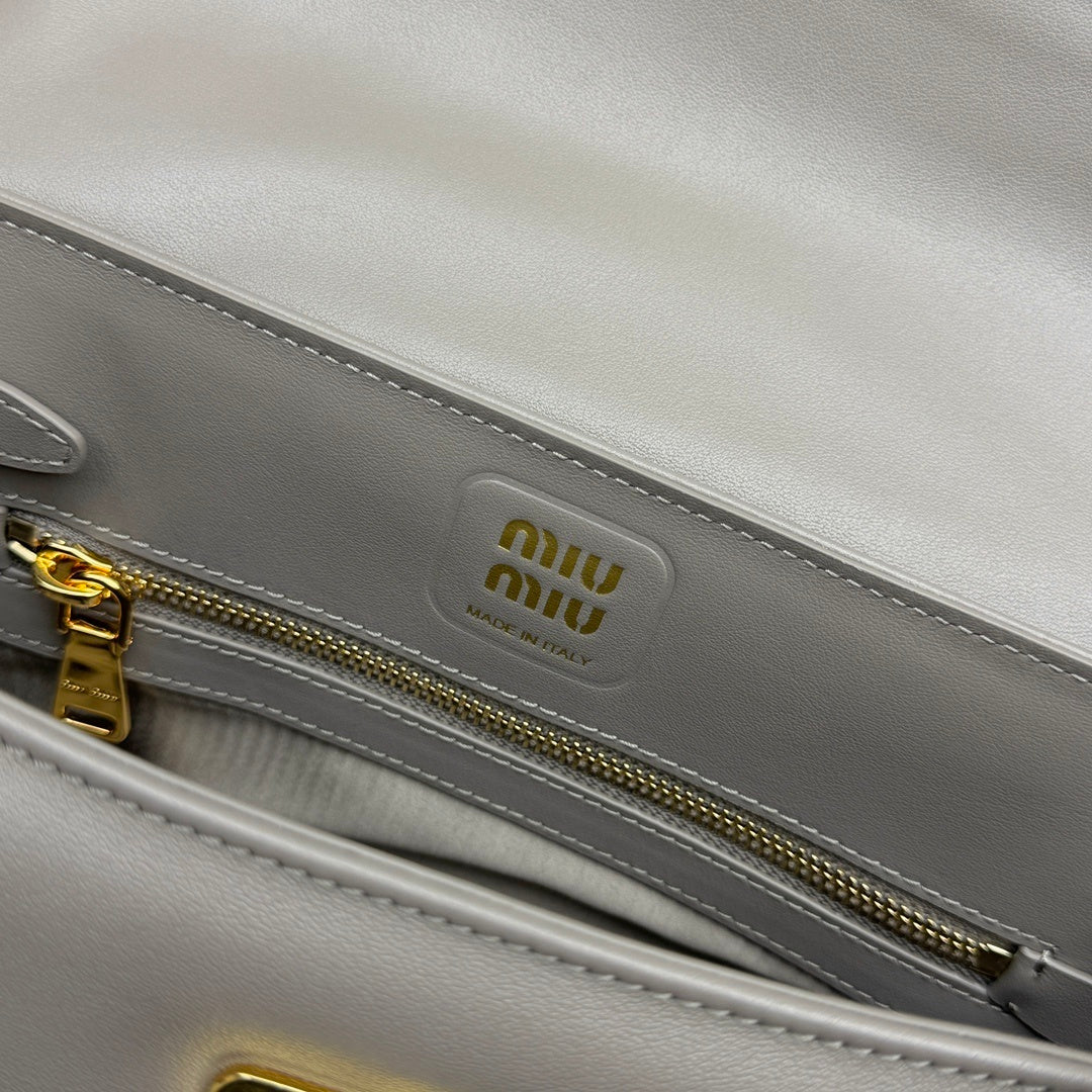 MIU MIU Leather Baguette Bag