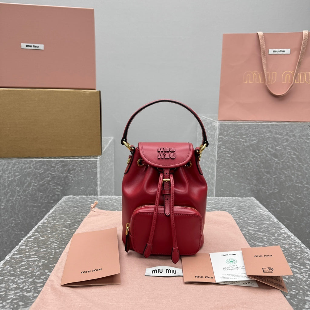 MIU MIU Leather Mini Backpack