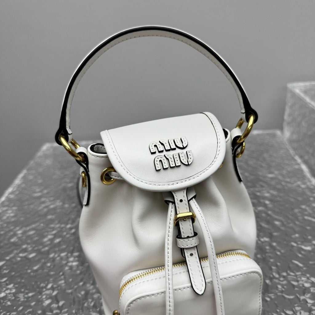 MIU MIU Leather Mini Backpack