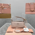 MIU MIU Grained Leather Crossbody Bag
