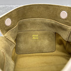 MIU MIU Grained Leather Crossbody Bag
