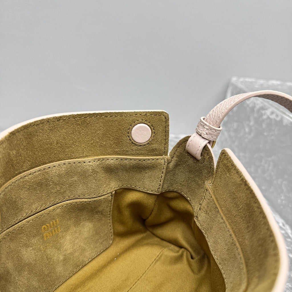 MIU MIU Grained Leather Crossbody Bag