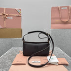 MIU MIU Grained Leather Crossbody Bag