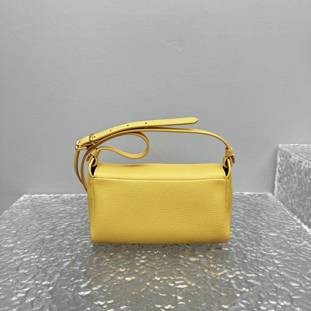 MIU MIU Grained Leather Crossbody Bag