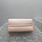 MIU MIU Grained Leather Basket Bag