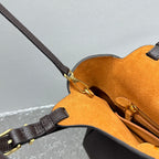 MIU MIU Grained Leather Basket Bag