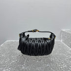 MIU MIU Matelassé Leather Top Handle Bag