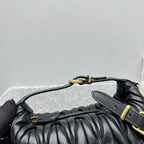 MIU MIU Matelassé Leather Top Handle Bag