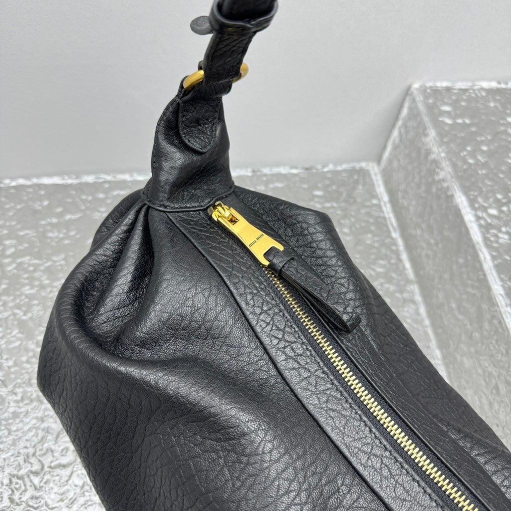 MIU MIU Leather Hobo Bag