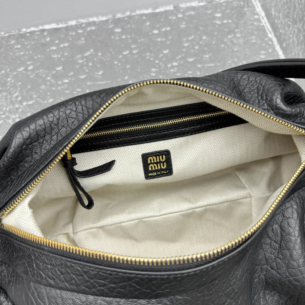 MIU MIU Leather Hobo Bag