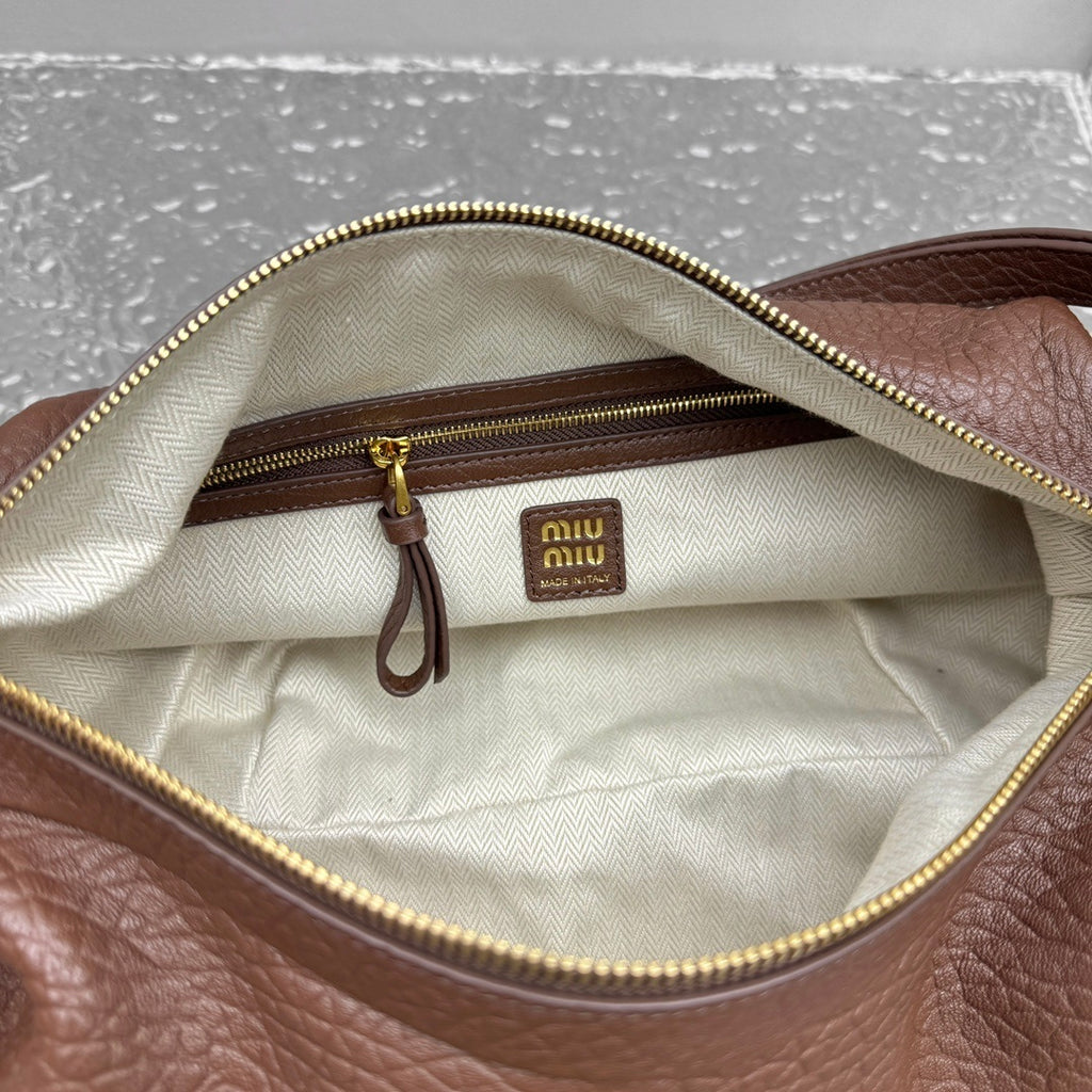 MIU MIU Leather Hobo Bag