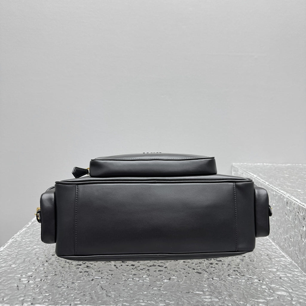 MIU MIU Pocket Leather Biker Bag