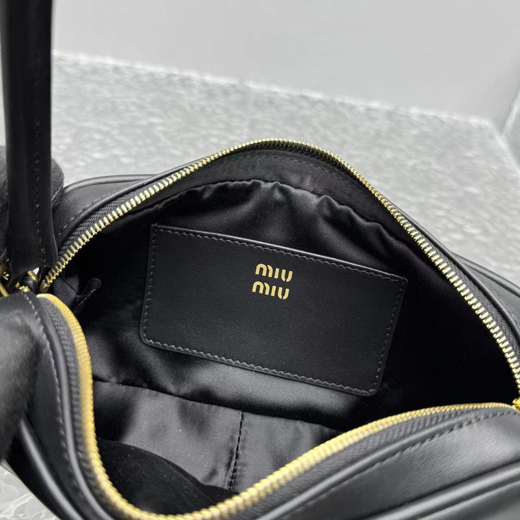 MIU MIU Leather Camera Shoulder Bag
