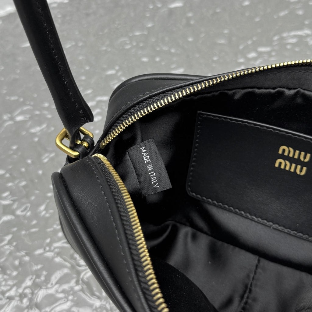 MIU MIU Leather Camera Shoulder Bag