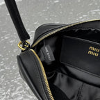 MIU MIU Leather Camera Shoulder Bag