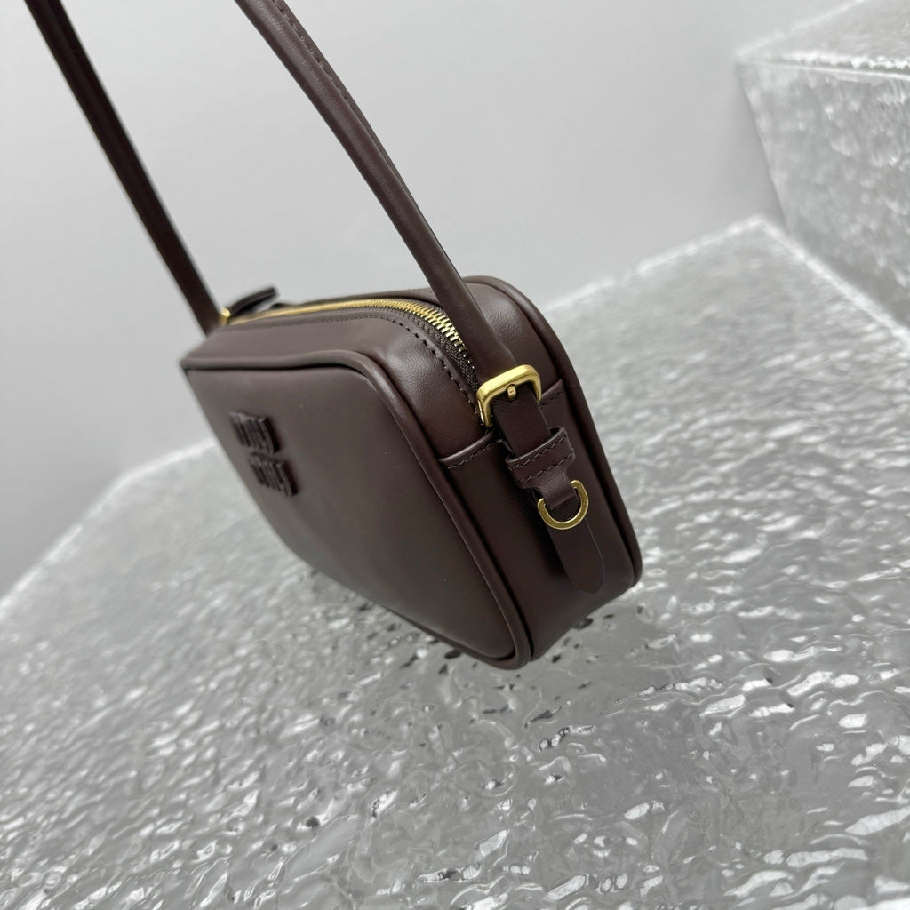 MIU MIU Leather Camera Shoulder Bag
