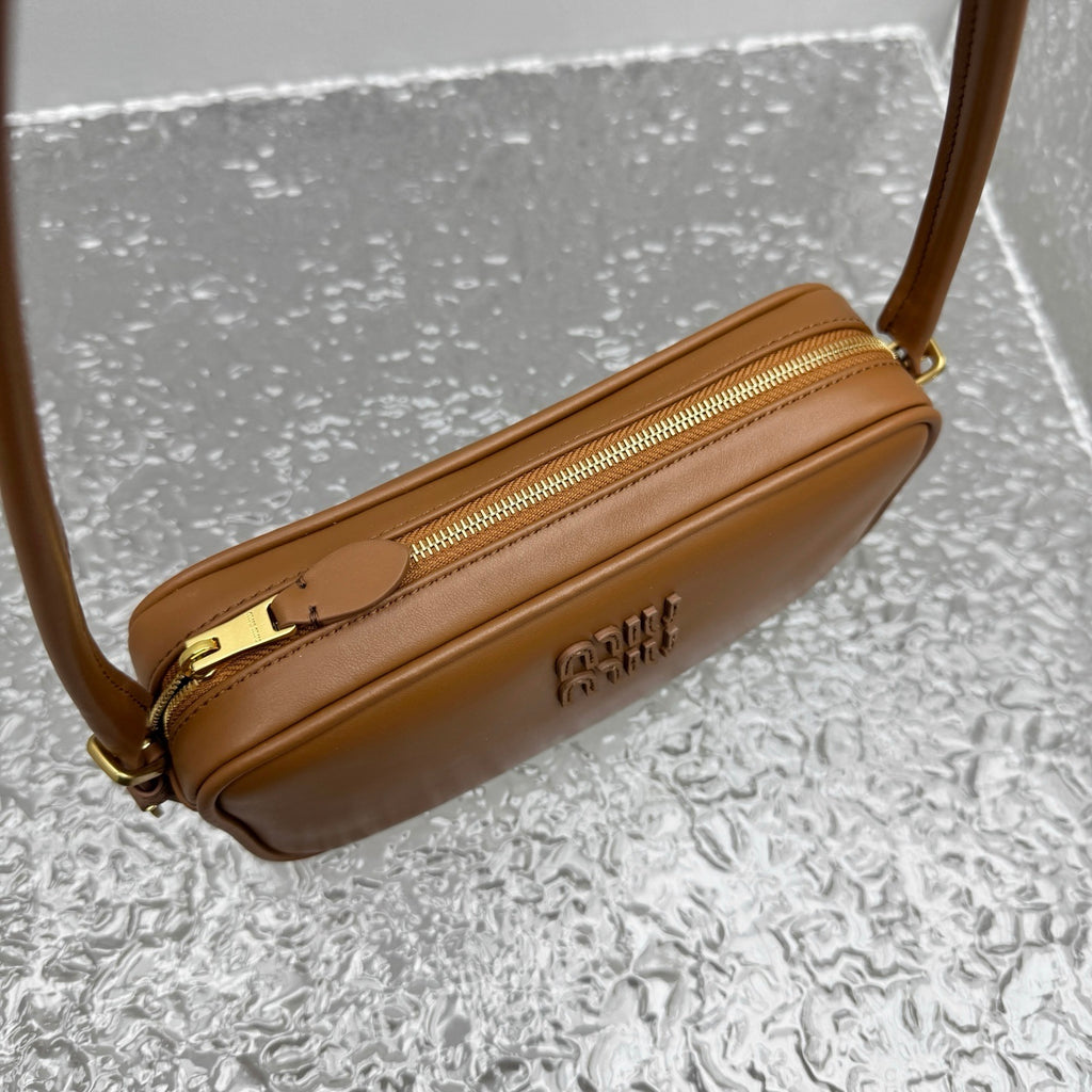 MIU MIU Leather Camera Shoulder Bag