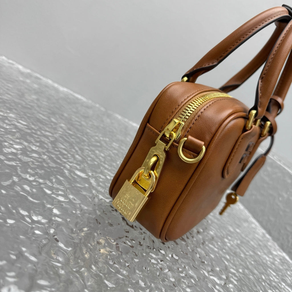 MIU MIU Leather Square Shoulder Bag
