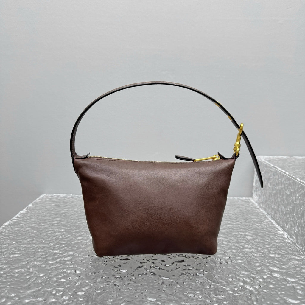 MIU MIU Leather Top Handle Lunch Box Bag