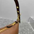 MIU MIU Leather Top Handle Lunch Box Bag