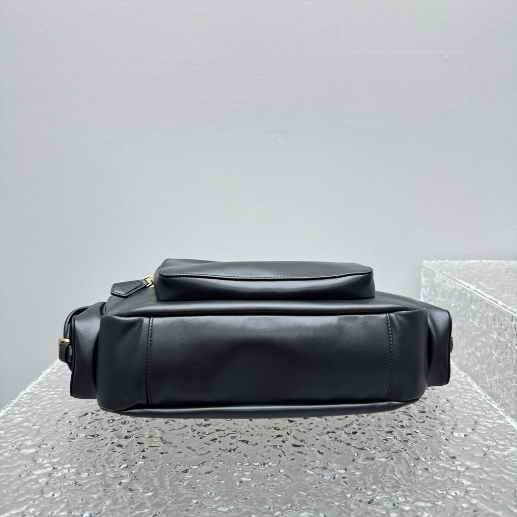 MIU MIU Pocket Leather Shoulder Bag