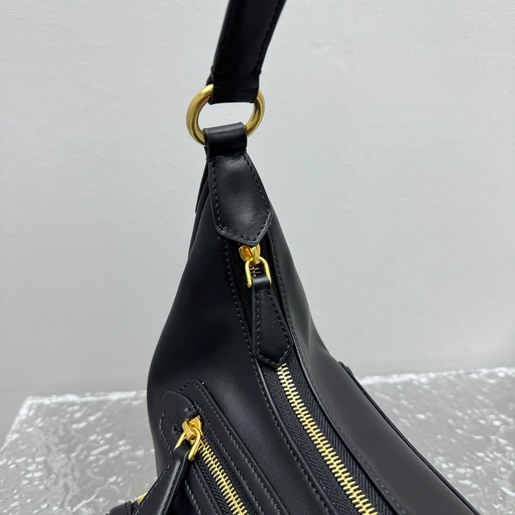 MIU MIU Pocket Leather Shoulder Bag