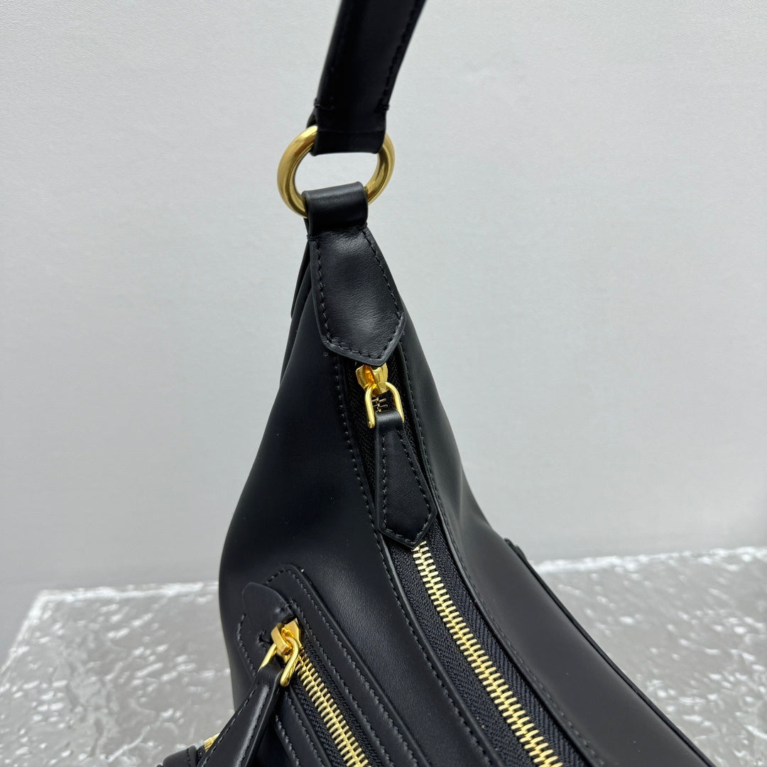 MIU MIU Pocket Leather Shoulder Bag