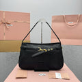 MIU MIU Aventure Nappa Lambskin Shoulder Bag