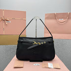 MIU MIU Aventure Nappa Lambskin Shoulder Bag