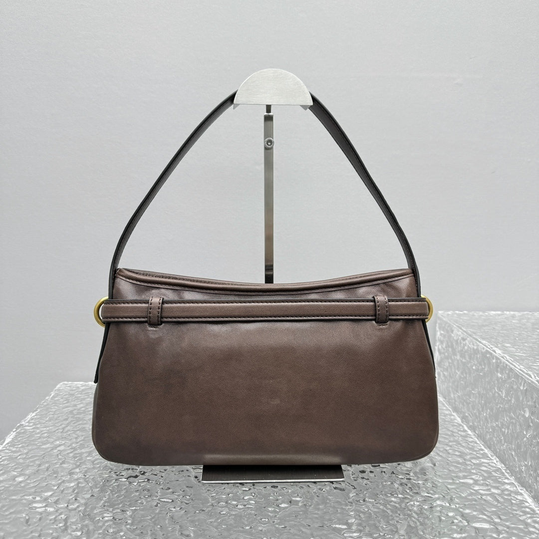 MIU MIU Aventure Nappa Lambskin Shoulder Bag