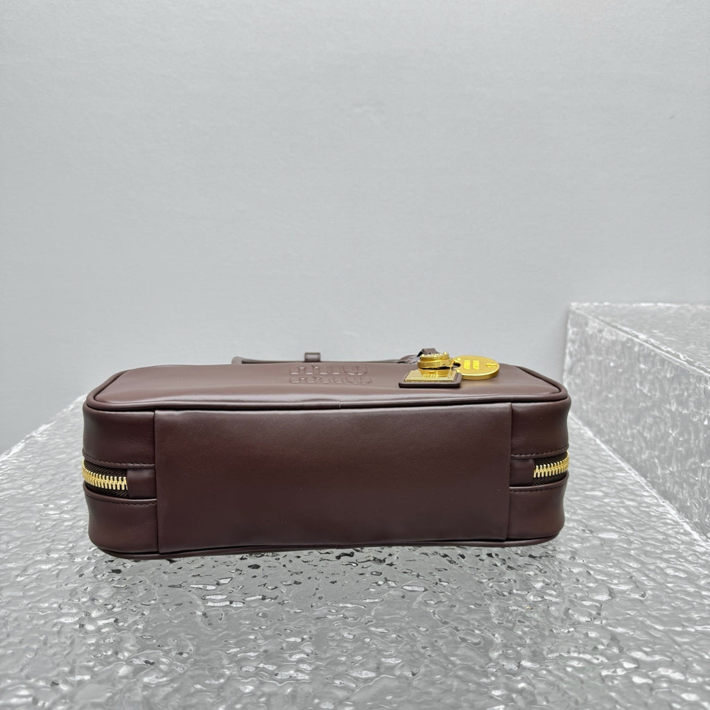 MIU MIU Beau Leather Long Handle Bag