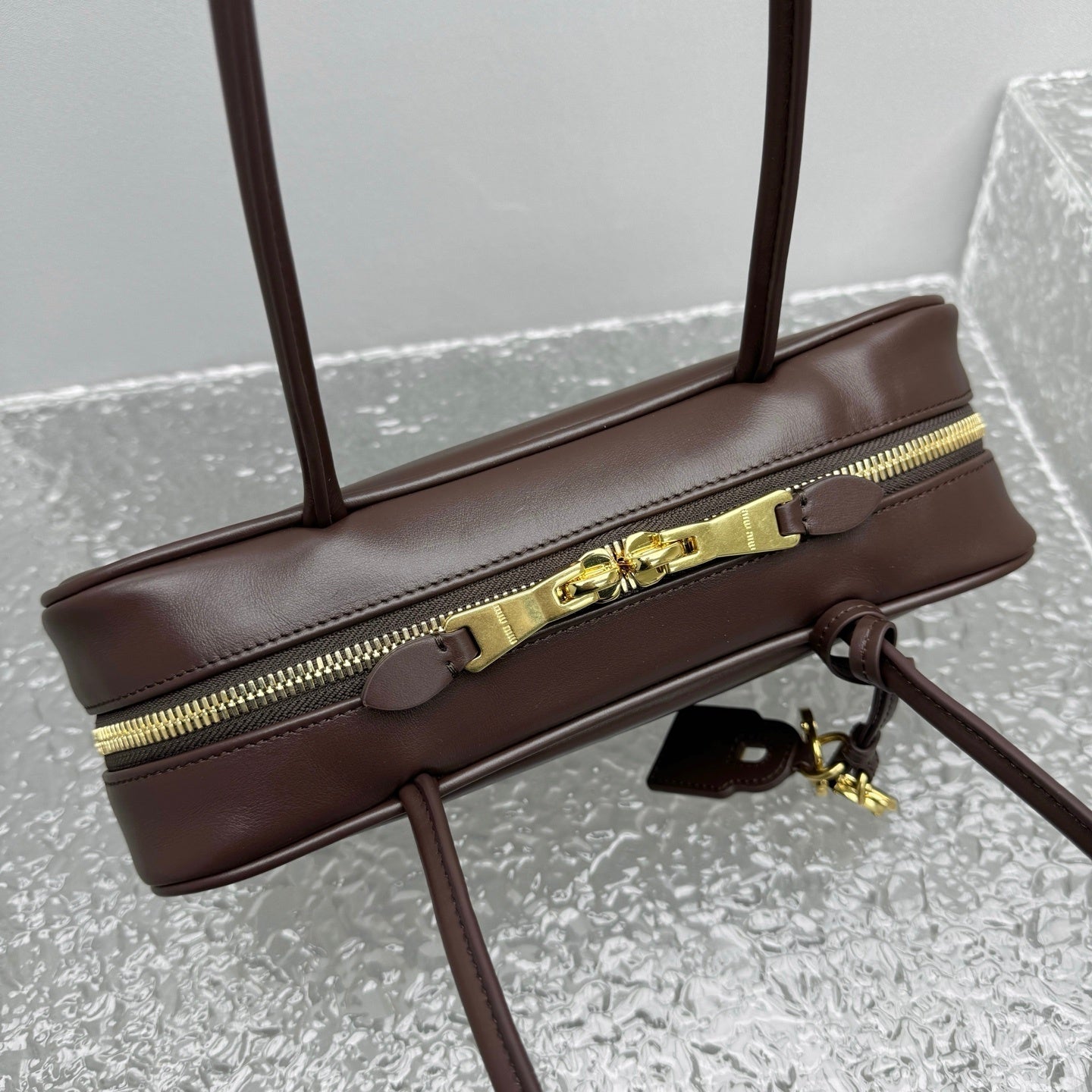 MIU MIU Beau Leather Long Handle Bag