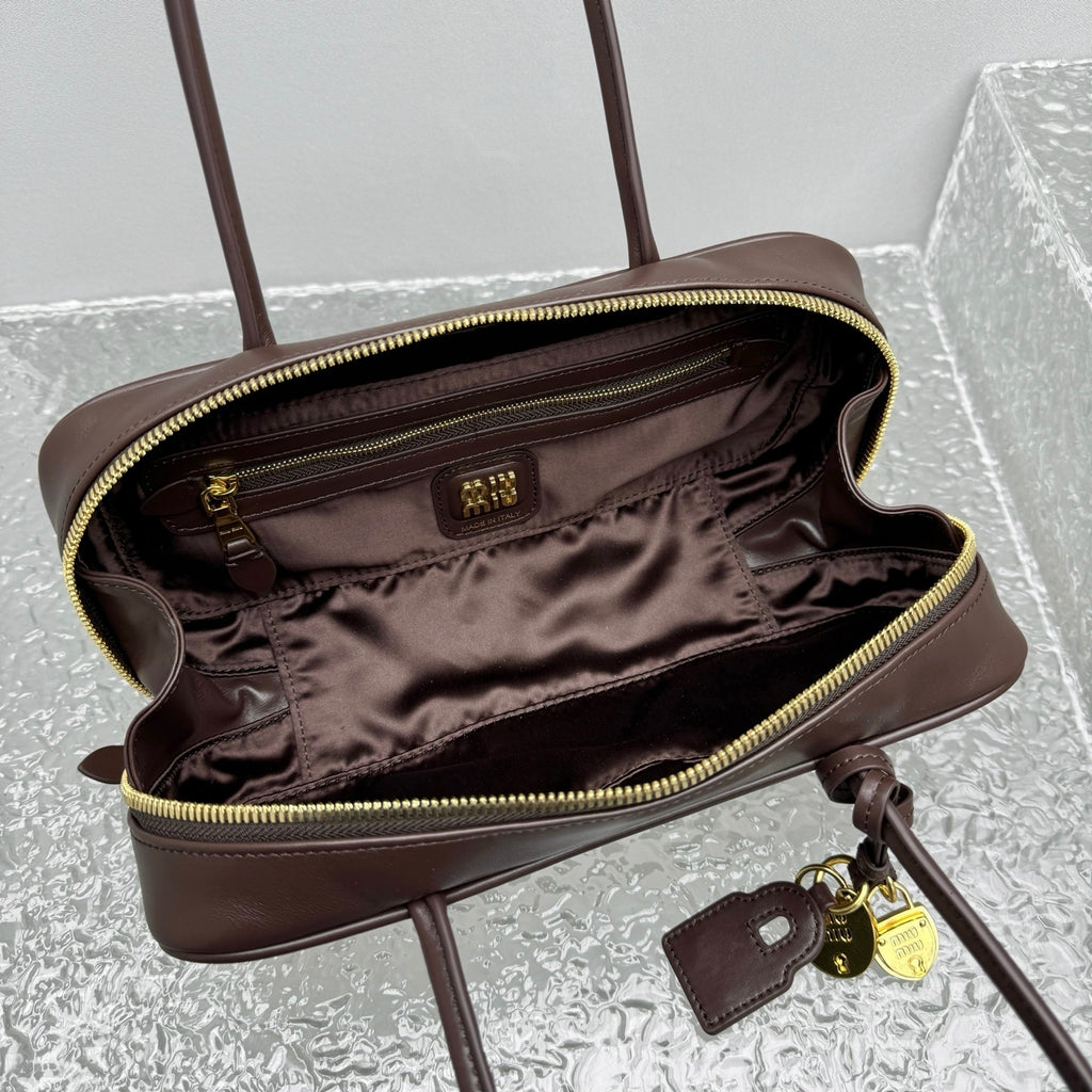 MIU MIU Beau Leather Long Handle Bag