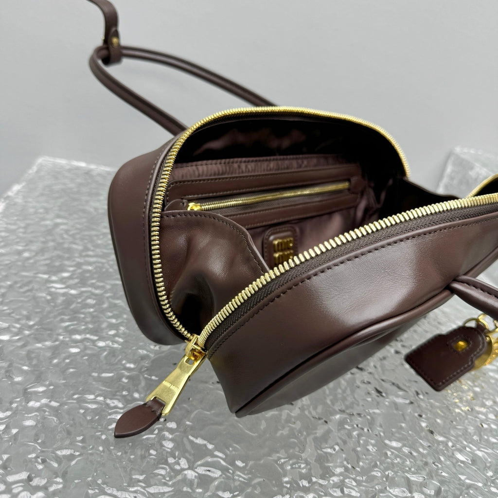 MIU MIU Beau Leather Long Handle Bag