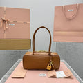 MIU MIU Beau Leather Long Handle Bag