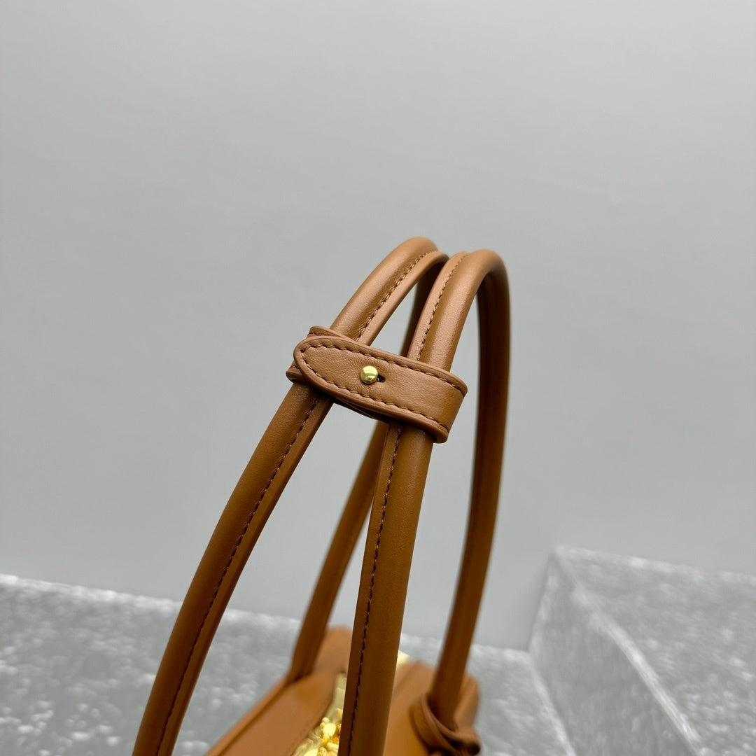 MIU MIU Beau Leather Long Handle Bag