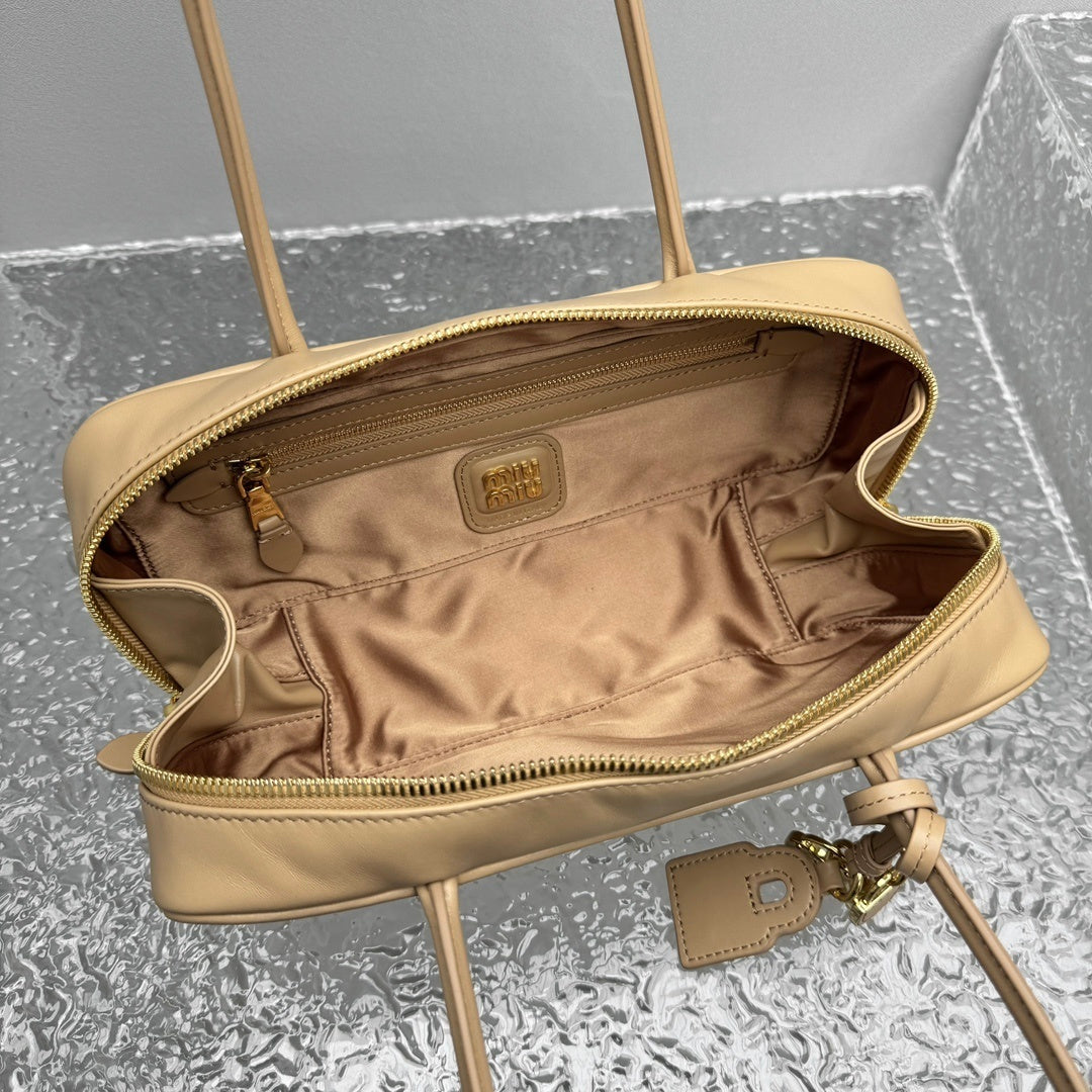 MIU MIU Beau Leather Long Handle Bag