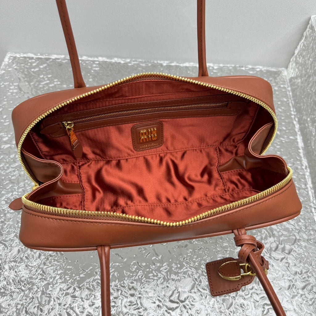 MIU MIU Beau Leather Long Handle Bag