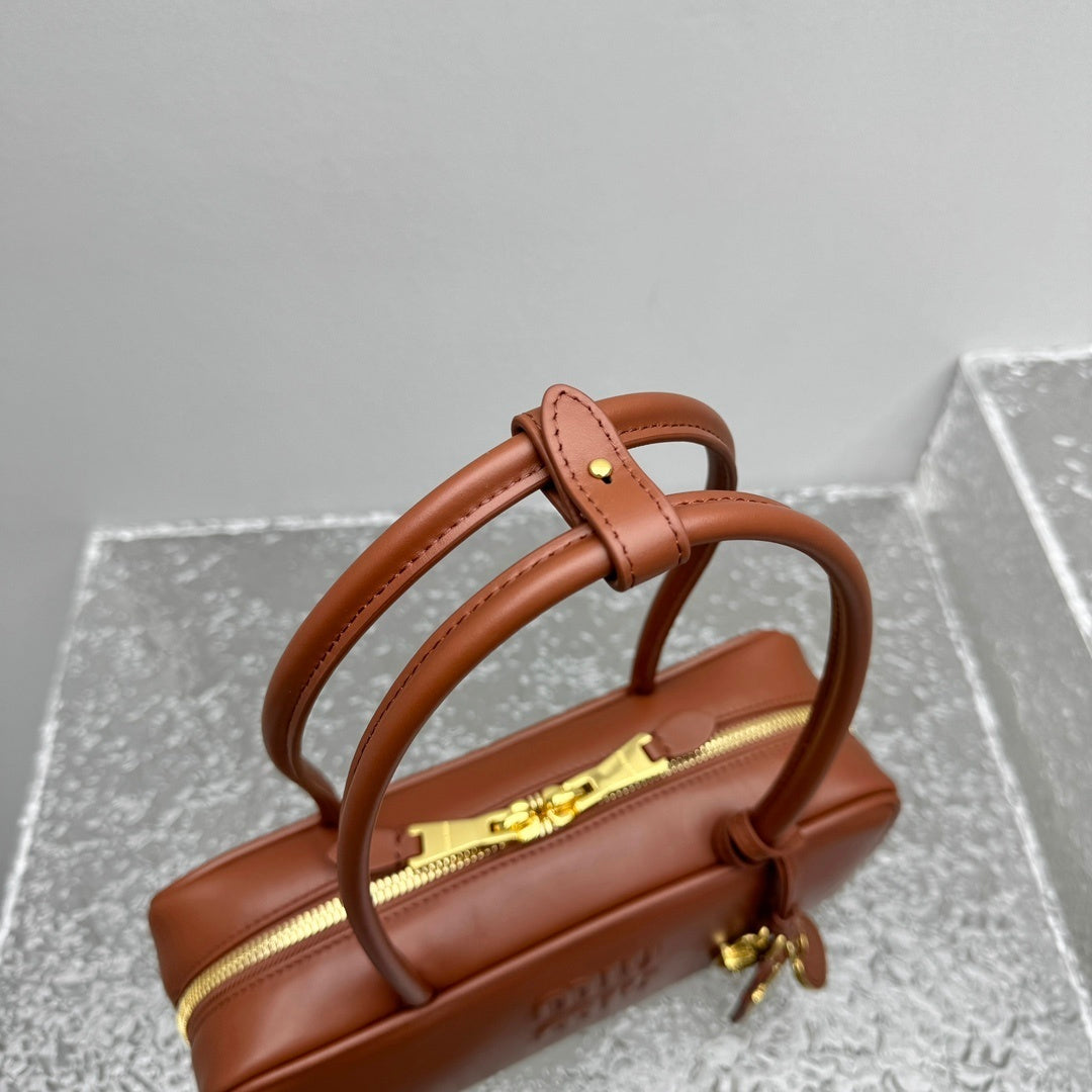 MIU MIU Beau Leather Long Handle Bag